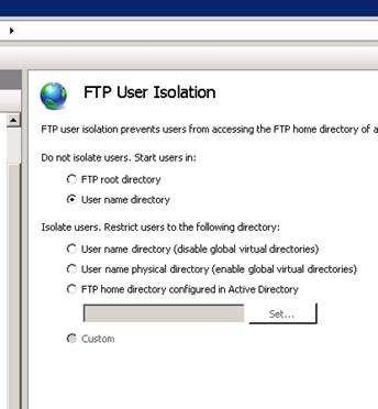 Add FTP user to server